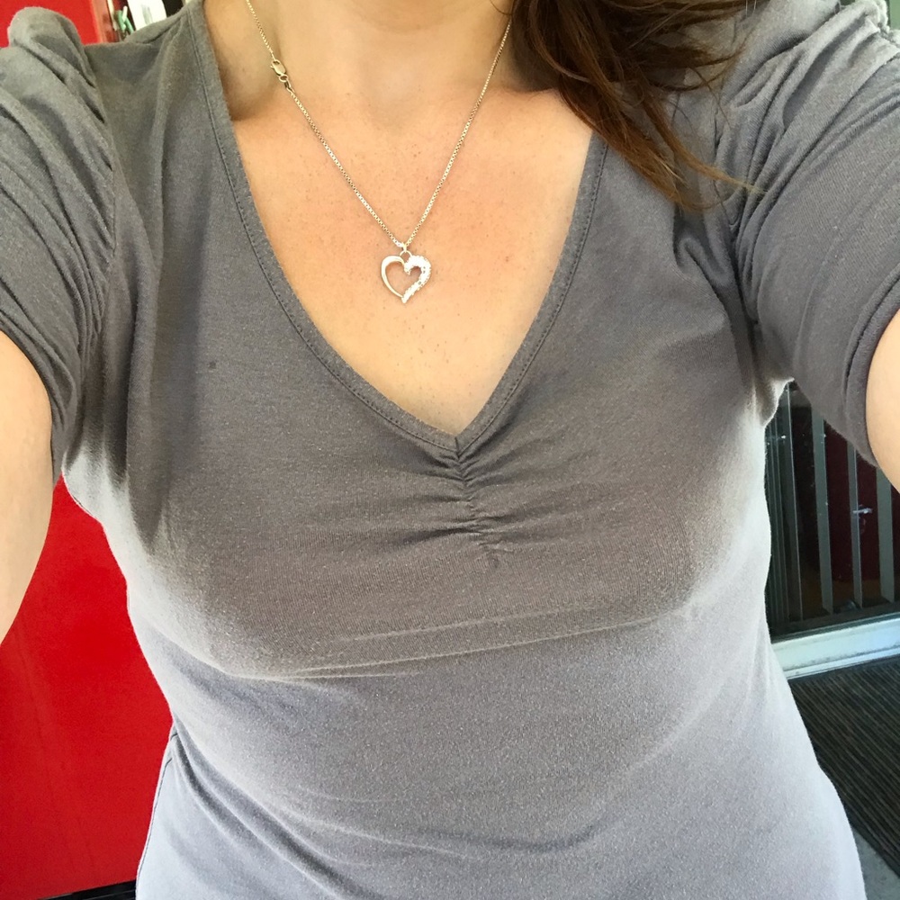 Rue21 quarter sleeve shirt